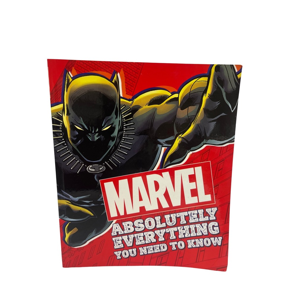 Marvel Absolutely Everything You Need to Know DK‎ Hardcover Black Panther 2019